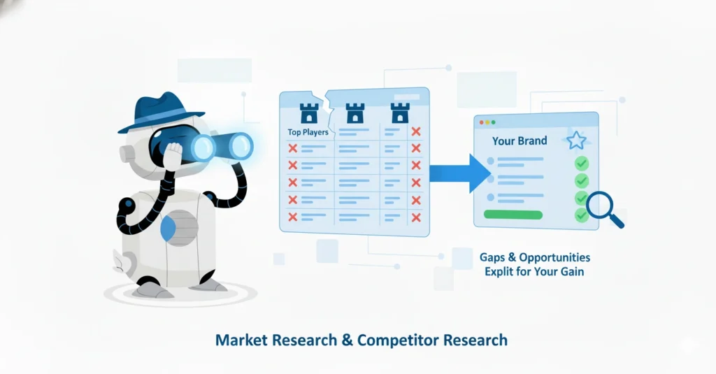 Competitor Research SEO of vadodara business