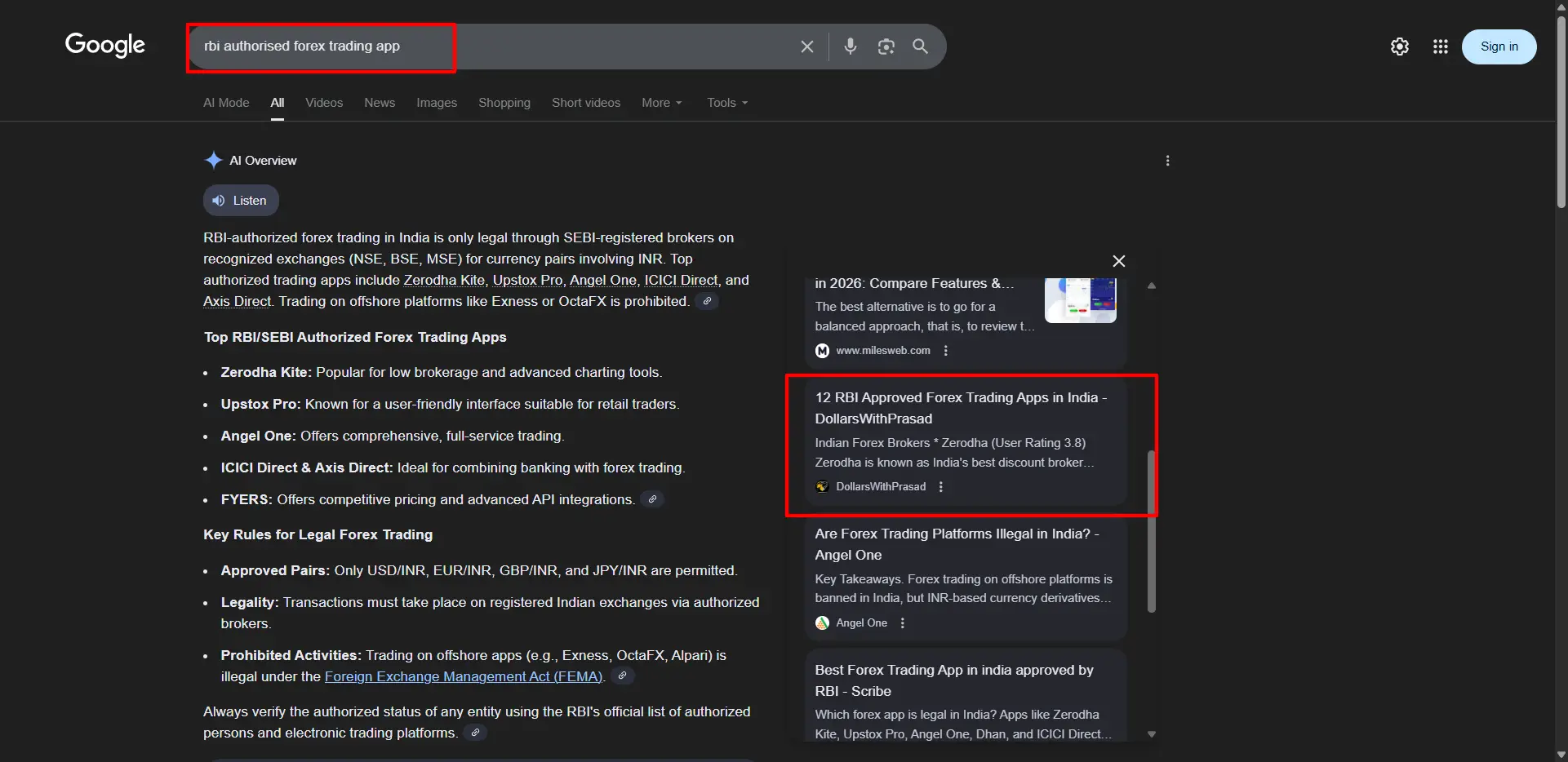 rbi-authorised-forex-trading-app-seo results